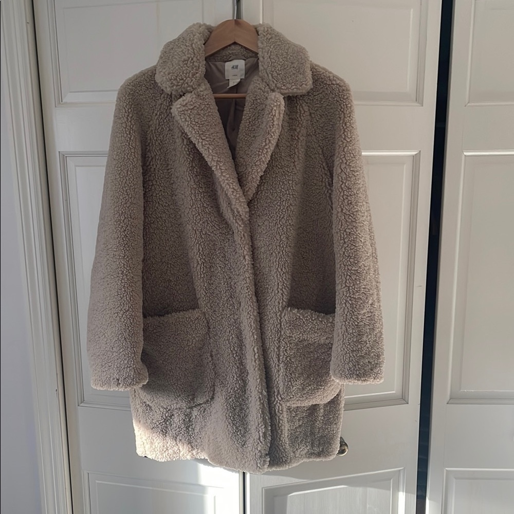 Cozy Teddy Coat Fleece Faux shearling